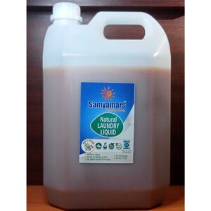 Natural Laundry Detergent Liquid (5 Ltrs) – Natural Herbal Soapnut based (soapberry, ritha, Washnut)