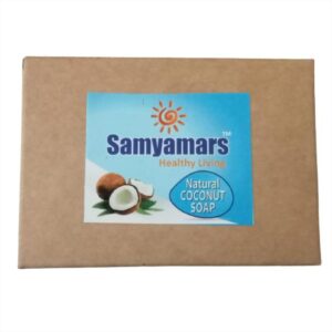 Pure Coconut Oil Bath Soap, 70g, Handmade for glowing Skin, Clear Skin | Chemical Free