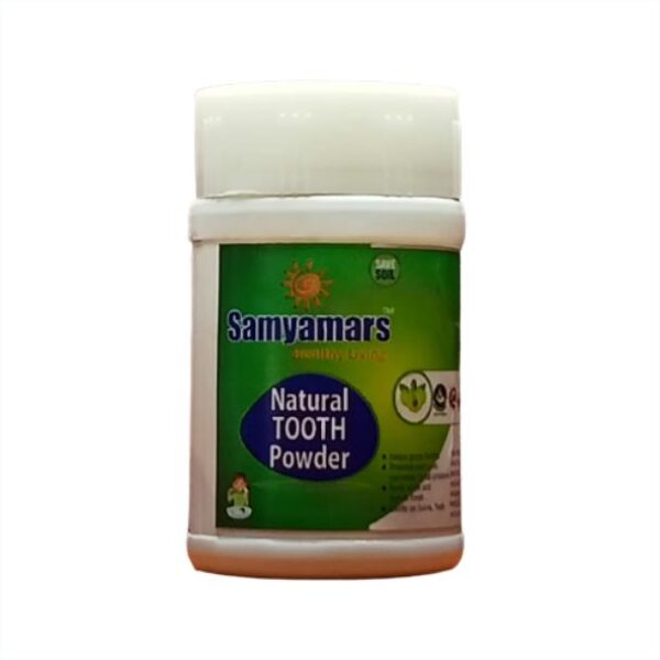 Herbal Toothpowder 40g, for Healthy Gums and Teeth | Strong (Ayurvedic Oral Care Toothpowder) Fluoride-Free
